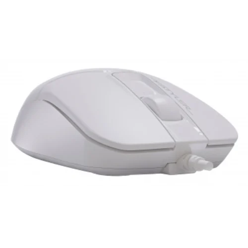 Мышь A4Tech Fstyler FM12 белый оптическая (1200dpi) USB (3but)