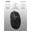 Мышь A4Tech Fstyler FM12 черный оптическая (1200dpi) USB (3but)