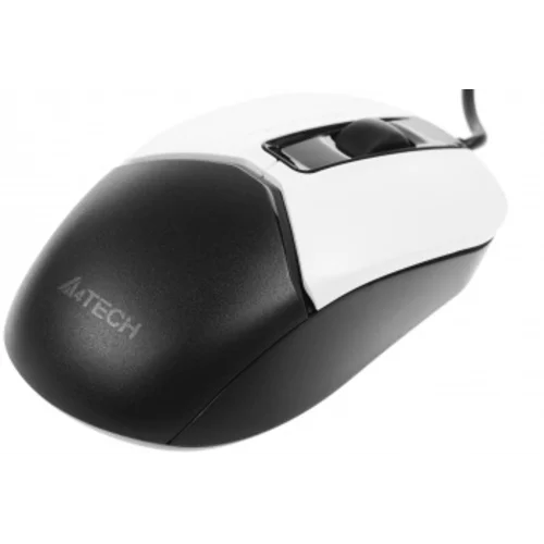 Мышь A4Tech Fstyler FM12 Panda белый/черный оптическая (1200dpi) USB (3but)