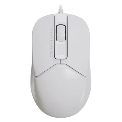 Мышь A4Tech Fstyler FM12S белый оптическая (1200dpi) silent USB (3but)
