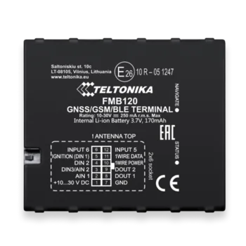 FMB110 GPS контроллер местонахождения и состояния транспорта