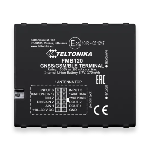 FMB110 GPS контроллер местонахождения и состояния транспорта