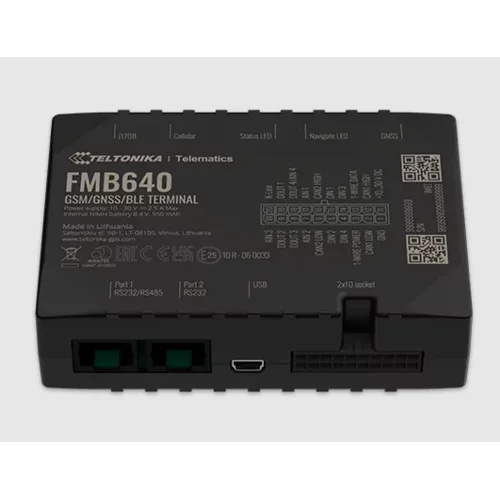 FMB640 GPS контроллер местонахождения и состояния транспорта