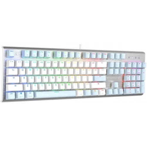 Клавиатура A4Tech Fstyler FS100 Neon механическая синий USB for gamer LED (FS100)