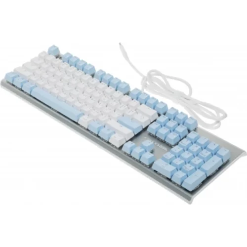 Клавиатура A4Tech Fstyler FS100 Neon механическая синий USB for gamer LED (FS100)