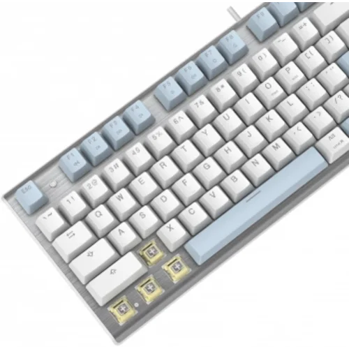 Клавиатура A4Tech Fstyler FS100 Neon механическая синий USB for gamer LED (FS100)