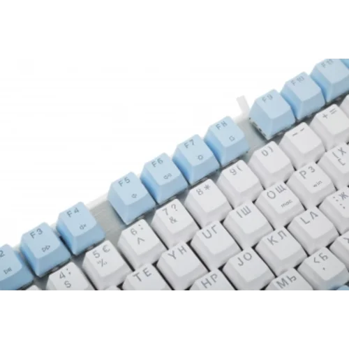 Клавиатура A4Tech Fstyler FS100 Neon механическая синий USB for gamer LED (FS100)