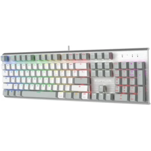 Клавиатура A4Tech Fstyler FS100 Neon механическая серый USB for gamer LED (FS100)