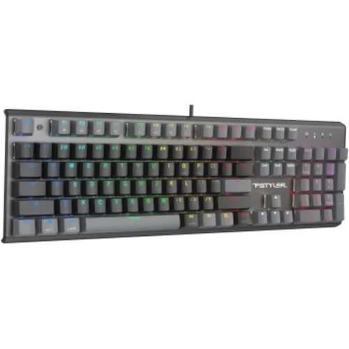 Клавиатура A4Tech Fstyler FS100 Neon механическая черный USB for gamer LED (FS100)