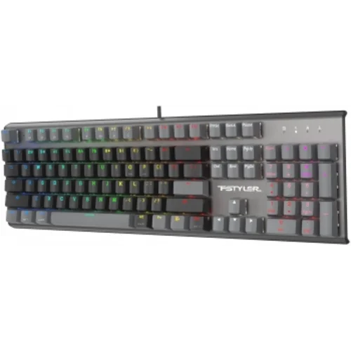Клавиатура A4Tech Fstyler FS100 Neon механическая черный USB for gamer LED (FS100)