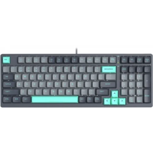 Клавиатура A4Tech Fstyler FS300 механическая черный/серый USB for gamer LED (FS300 PANDA ROCK)