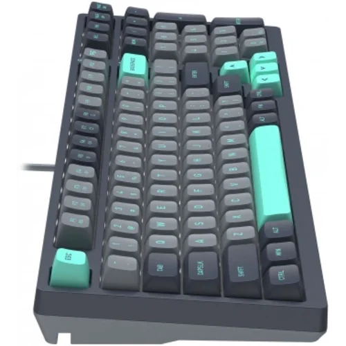 Клавиатура A4Tech Fstyler FS300 механическая черный/серый USB for gamer LED (FS300 PANDA ROCK)