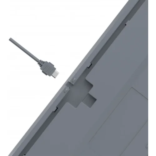 Клавиатура A4Tech Fstyler FS300 механическая черный/серый USB for gamer LED (FS300 PANDA ROCK)