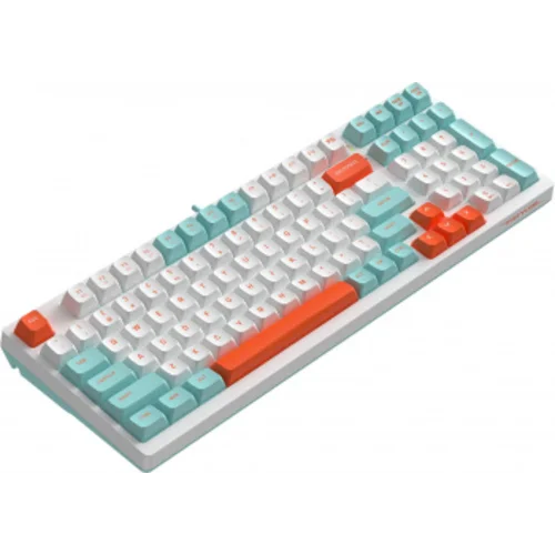 Клавиатура A4Tech Fstyler FS300 механическая белый USB for gamer LED (FS300 PANDA SNORKLENING)