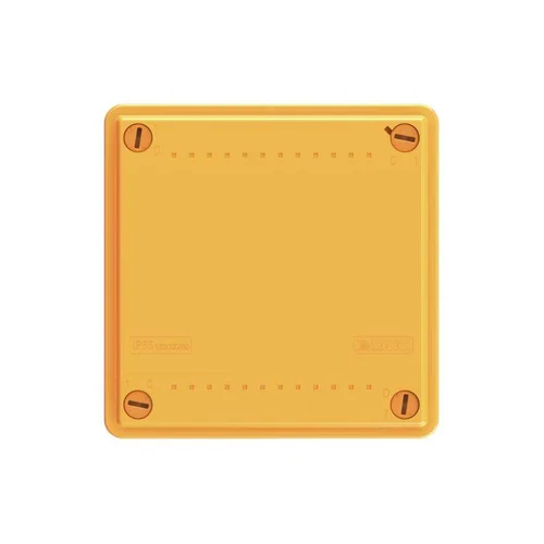 Коробка ответвительная FS 100х100х50мм 4р 450В 6А 4кв.мм с гладкими стенками и клеммн. IP56 пластик.