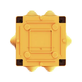 Коробка ответвительная FS 100х100х50мм 4р 450В 6А 4кв.мм с каб. вводами и клеммн. IP55 пластик. DKC