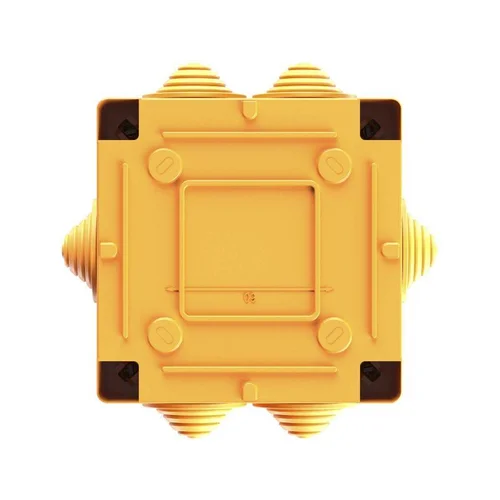 Коробка ответвительная FS 100х100х50мм 4р 450В 6А 4кв.мм с каб. вводами и клеммн. IP55 пластик. DKC