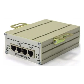 2-портовый инжектор РоЕ 802.3af FSE-2C для питания двух термокожухов TFortis TH