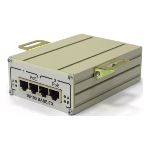 2-портовый инжектор РоЕ 802.3af FSE-2C для питания двух термокожухов TFortis TH