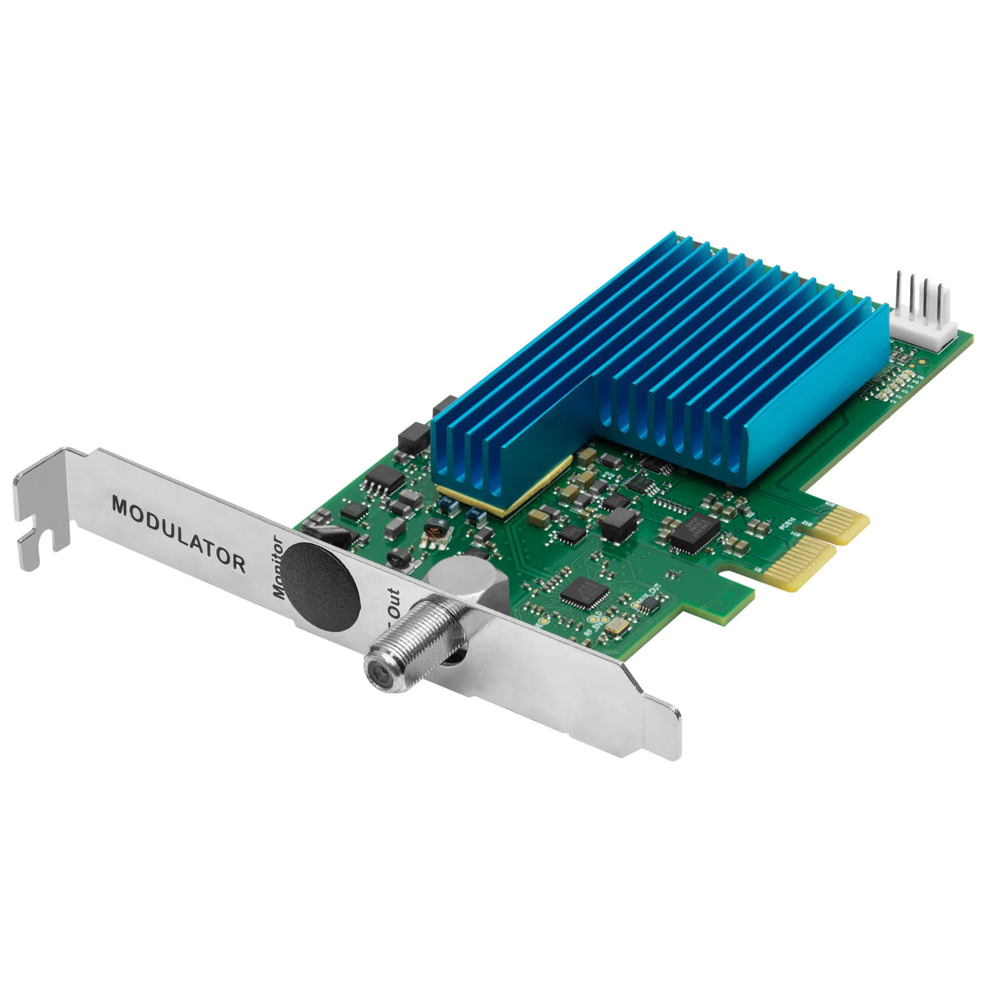 Карта 8-полосного QAM модулятора PCIe