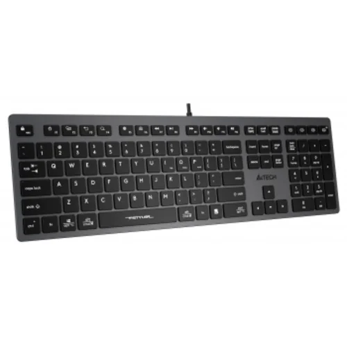 Клавиатура A4Tech Fstyler FX50 серый USB slim Multimedia (FX50 GREY)