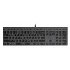Клавиатура A4Tech Fstyler FX60 серый USB slim LED (FX60 GREY / WHITE)