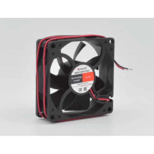 Вентилятор осевой SILART, 80 х 80 х 25, 48 VDC, подшипник качения