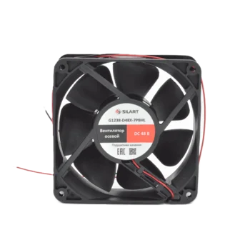 Вентилятор осевой SILART, 120 х 120 х 38, 48 VDC, подшипник качения