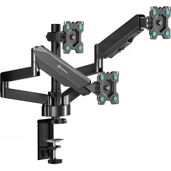 Кронштейн для мониторов Onkron G280 черный 13"-32" макс.24кг настольный поворот и наклон верт.переме