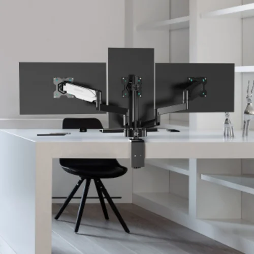 Кронштейн для мониторов Onkron G280 черный 13"-32" макс.24кг настольный поворот и наклон верт.переме