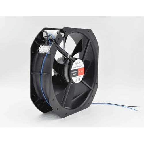 Вентилятор осевой SILART, 280 х 280 х 80, 220 VAC, подшипник качения