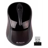 Мышь A4Tech G3-280A серый/черный оптическая (1200dpi) беспроводная USB (3but)