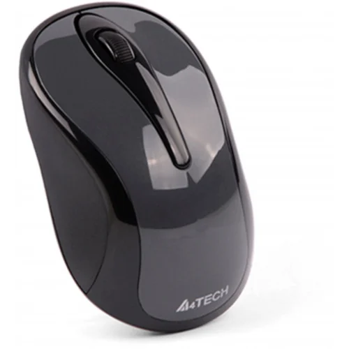 Мышь A4Tech G3-280N серый оптическая (1200dpi) беспроводная USB для ноутбука (3but)