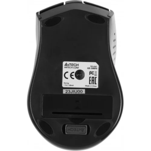 Мышь A4Tech V-Track G9-500FS черный оптическая (1200dpi) silent беспроводная USB (4but)