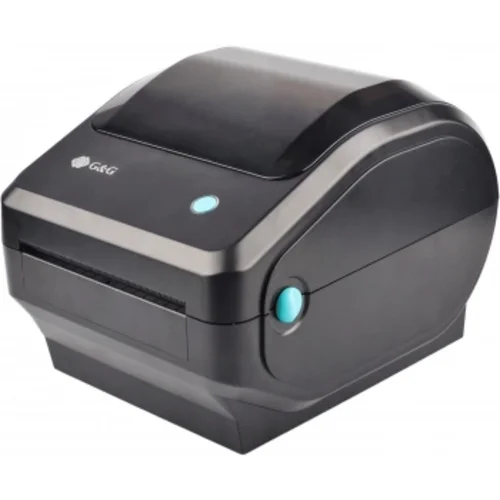 Термопринтер G&G GG-D410 203dpi 152мм/с/USB для печ.накл. черный