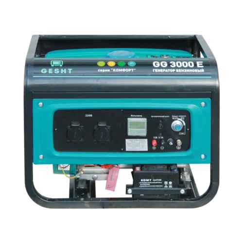 Бензогенератор GESHT GG3000E