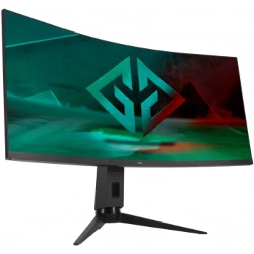 Монитор GMNG 34" Gaming GM-34C11W черный VA LED 2ms 21:9 HDMI M/M матовая HAS Piv 4000:1 300cd 178гр