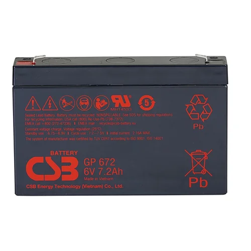 Аккумуляторная батарея CSB GP 672