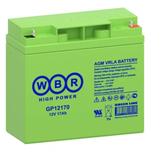 Батарея аккумуляторная WBR GP12170