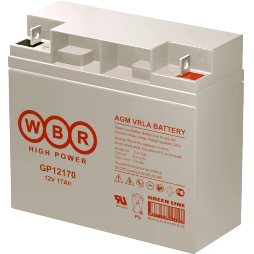 Батарея аккумуляторная WBR GP12170