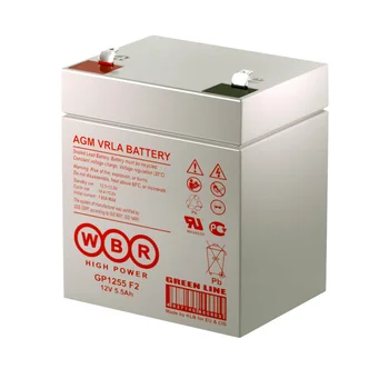Батарея аккумуляторная WBR GP1255 F2
