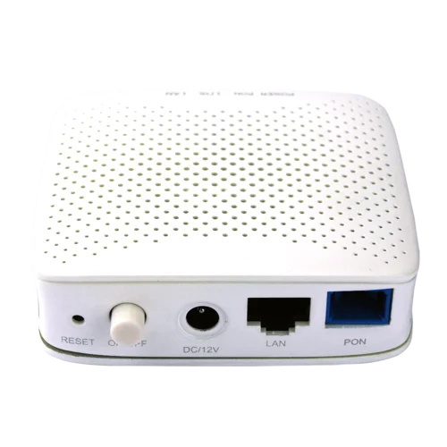 Абонентский терминал ONU BDCOM XPON, 1 порт XPON (SC/UPC), 1 GE, пластиковый корпус, DC12V/0.5A, внешний адаптер