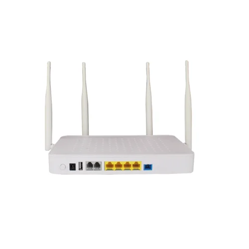 Абонентский терминал ONU BDCOM GPON, 4 порта 10/100/1000Base-T, 2 порта POTS, DualBand Wi-Fi
