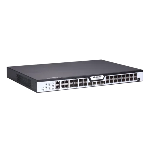 OLT BDCOM GP3600-16B с 16 портами GPON (SFP), 4 комбо-портами, 4хSFP, 4 SFP+, 2 БП АC