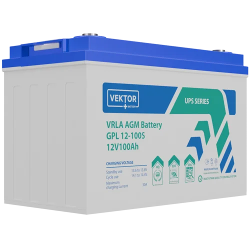 Аккумуляторная батарея VEKTOR BATTERY GPL 12-100S