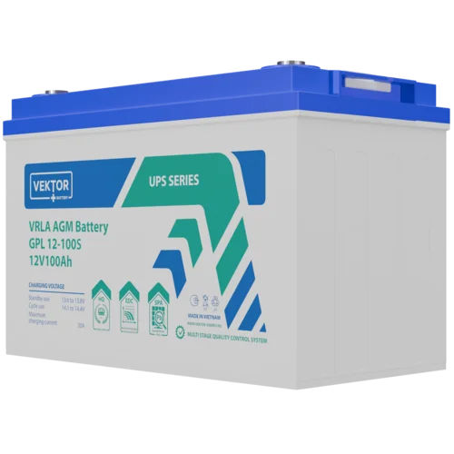 Аккумуляторная батарея VEKTOR BATTERY GPL 12-100S
