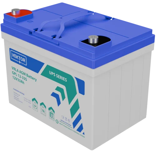 Аккумуляторная батарея VEKTOR BATTERY GPL 12-33S