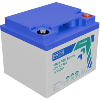 Аккумуляторная батарея VEKTOR BATTERY GPL 12-40S