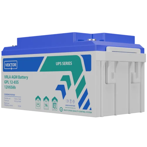 Аккумуляторная батарея VEKTOR BATTERY GPL 12-65S