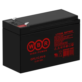 Литий-железо-фосфатный (LiFePO) аккумулятор WBR GPLi 12.8V-9